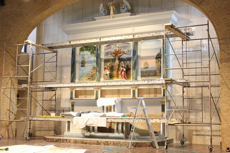 High Altar Construction