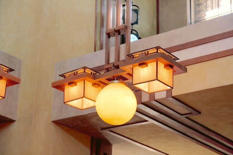 Light Fixtures at Unity Temple