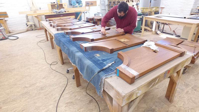 Unity Temple Pew Restoration