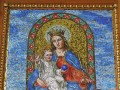 Mosaic of Mother Mary and Child